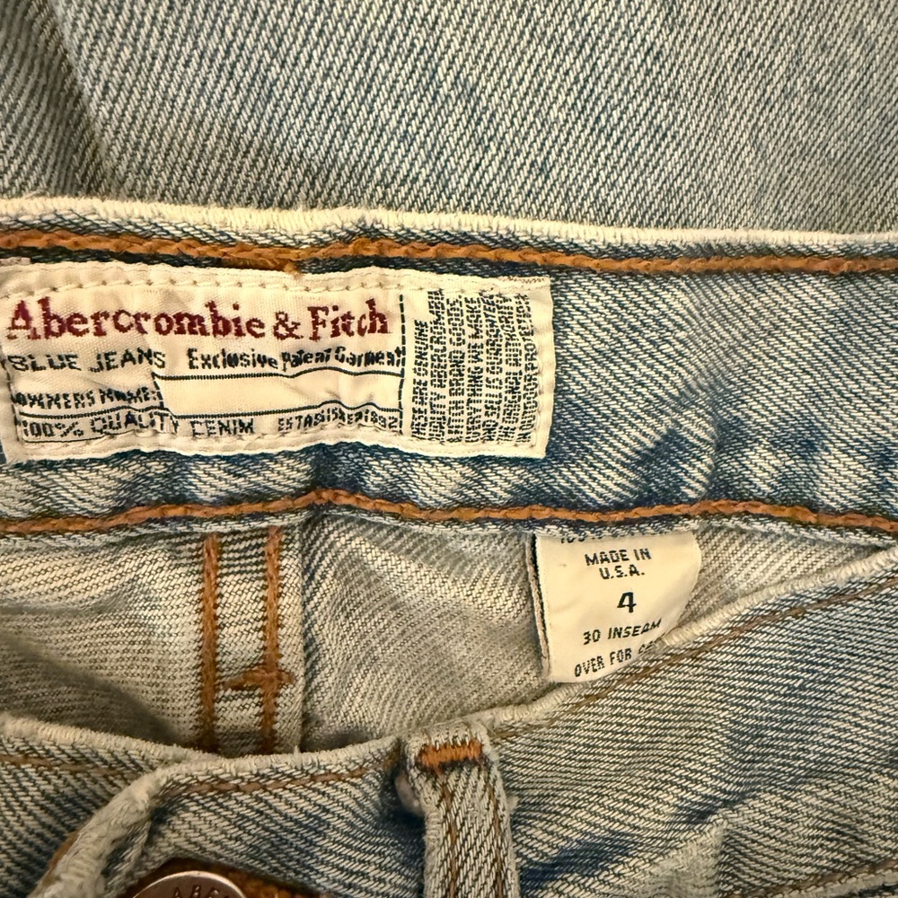 Abercrombie & Fitch vintage jeans size 4 - Picture 7 of 13